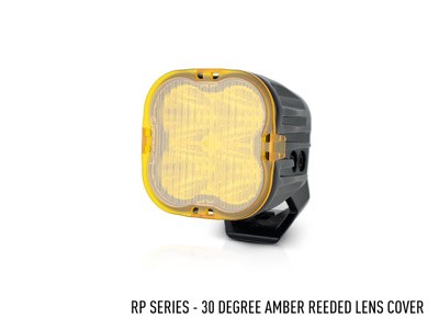 LAZER LAMPS Vorsatzlinse GELB GERIFFELT 30° RP SERIE/UTILITY-80 HD