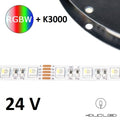 LED Strip SMD5050 24V 18W/m RGB+K3000 IP20 84LED/m