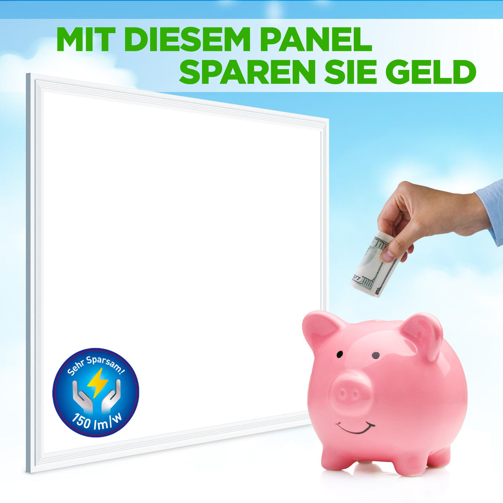 LED Panel Lecom 620x620x9mm 24W 4000K