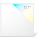 LED Panel Lecom 62x62cm CCT, 40W, 3000 - 6000 K, CRI:90