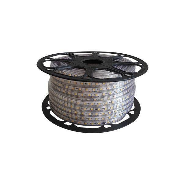 LED Strip 220V 6W/m  IP65 60LED/m dimmbar 50m Rolle K3000-4000-6000