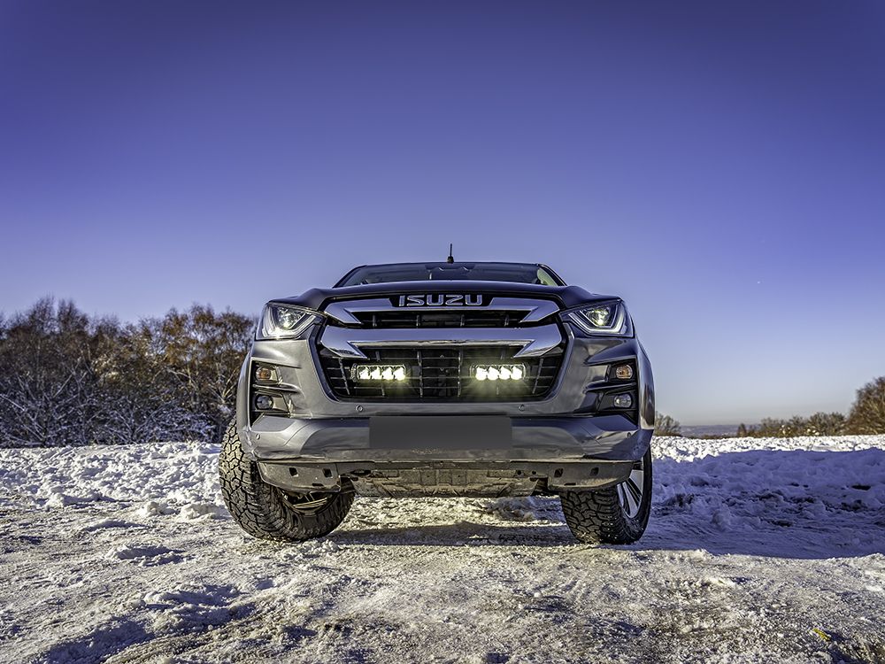 Lazer Lamps Grille Kit for Isuzu D-Max (2021+) Triple-R 750 Elite Gen2