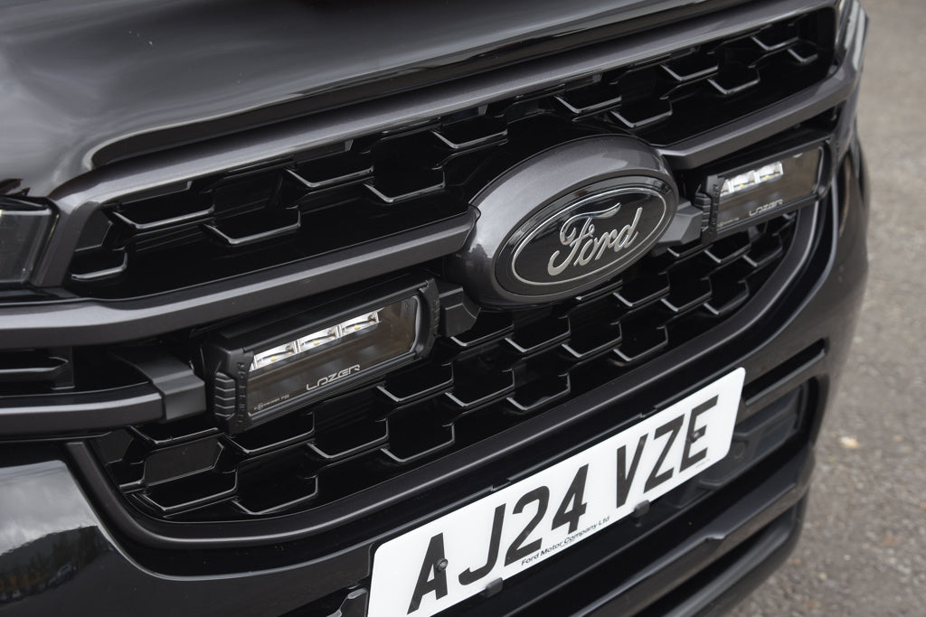 Lazer Lamps Grille Kit for Ford Ranger Platinum 2023+ incl. 2x Triple-R 750 G2