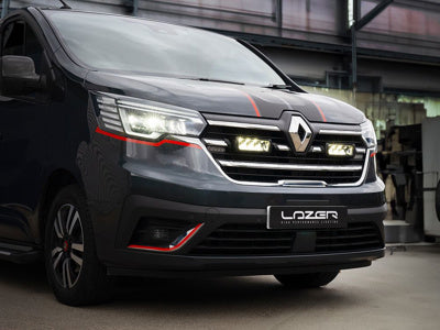 LAZER LAMPS Grille Kit for Renault Trafic (2019+) Triple-R 750 Standard Gen2 